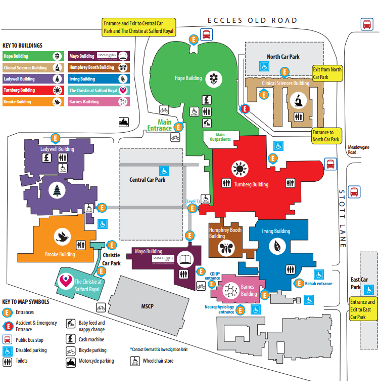 Barnes Hospital Campus Map